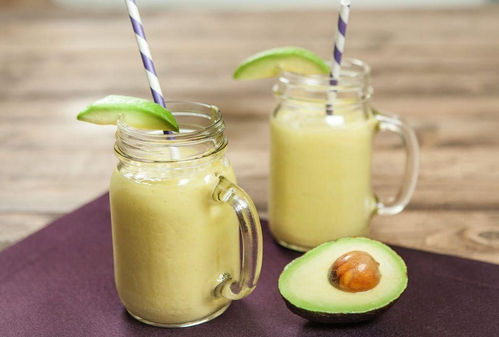Avocado Coconut Milk Protein Shake