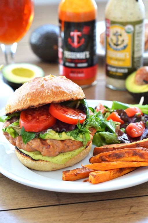 Avocado Ranch Turkey Burger