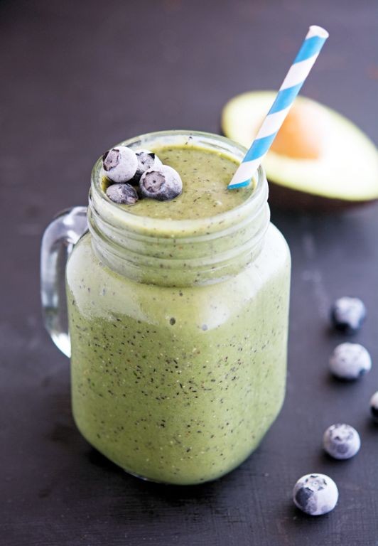 Avocado Spinach Protein Power Shake