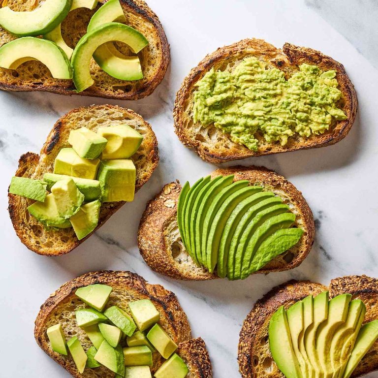 Avocado Toast with Whole-Grain Bread