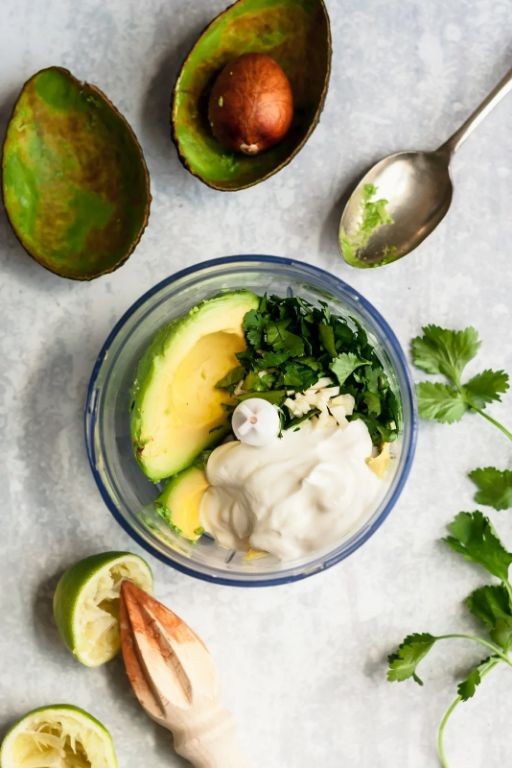 Avocado Yogurt Lime Dressing