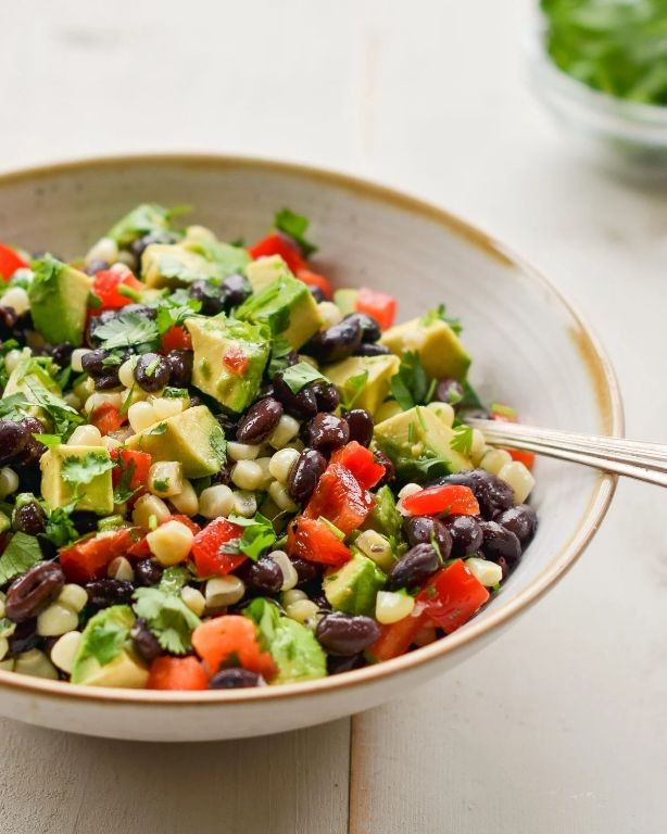 Avocado and Black Bean Salad