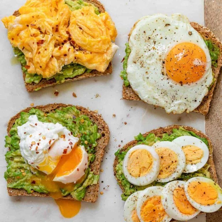 Avocado and Egg Breakfast Toast