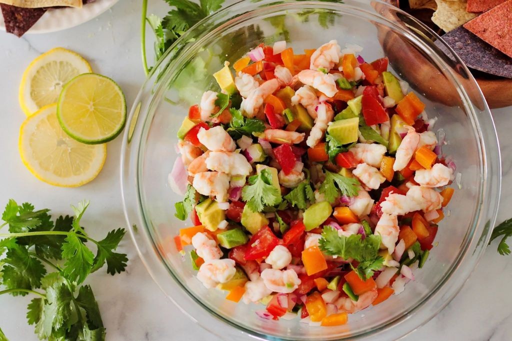 Avocado and Shrimp Ceviche