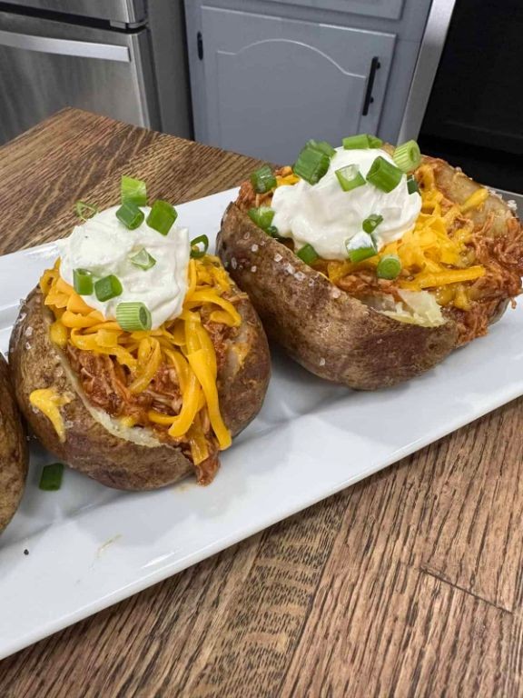 BBQ Chicken Baked Potato