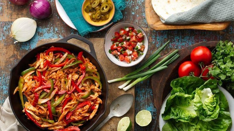 BBQ Chicken Fajitas