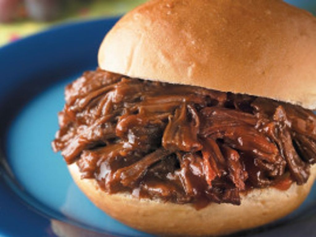 BBQ Pulled Beef Roast Sandwich Filling
