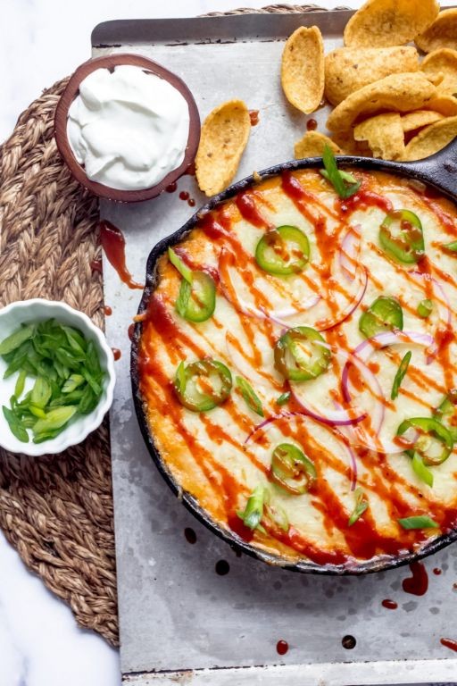 BBQ Pulled Pork Boat Dip