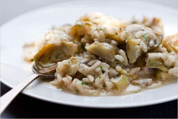 Baby Artichoke and Lemon Risotto