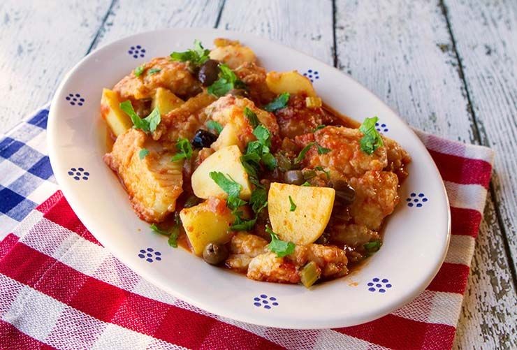 Baccala and Potato Stew