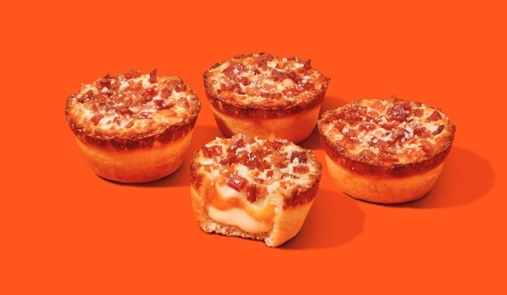 Bacon and Cheddar Pizza Puffs