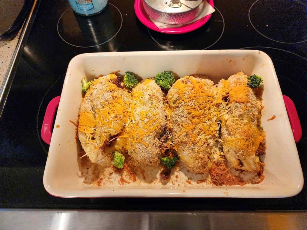 Bacon and Cheddar Stuffed Chicken Breast