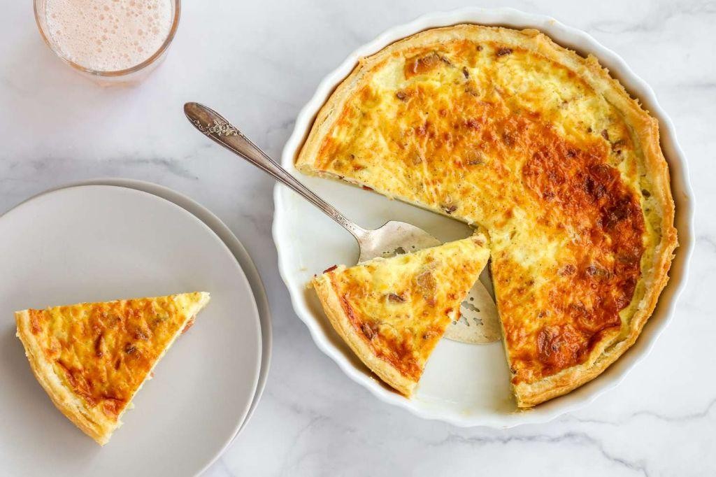 Bacon and Gruyere Quiche