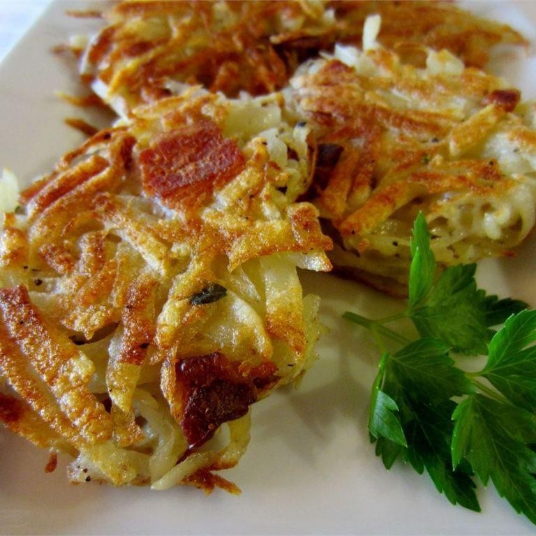 Bacon and Potato Pancakes