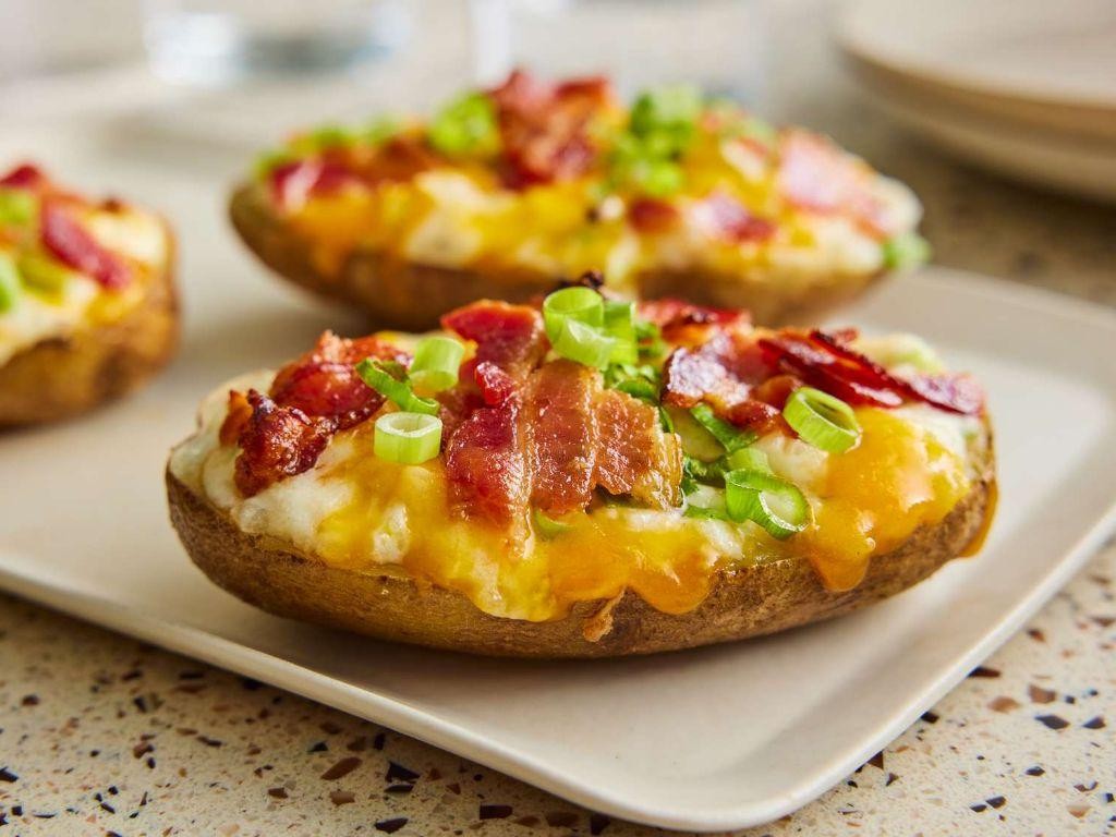 Bacon-Stuffed Baked Potatoes