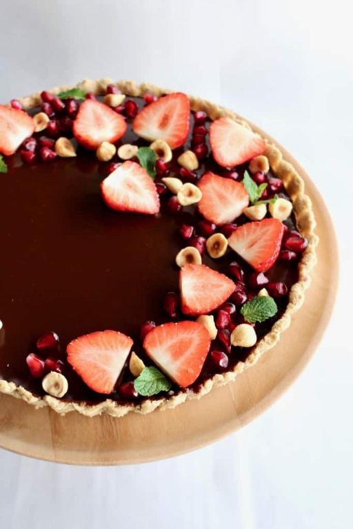 Baileys Chocolate Ganache Tart