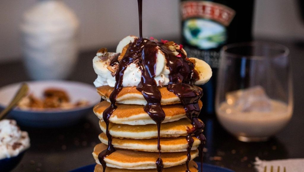 Baileys Chocolate Pancakes