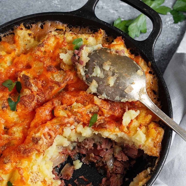Baked Corned Beef Shepherd’s Pie