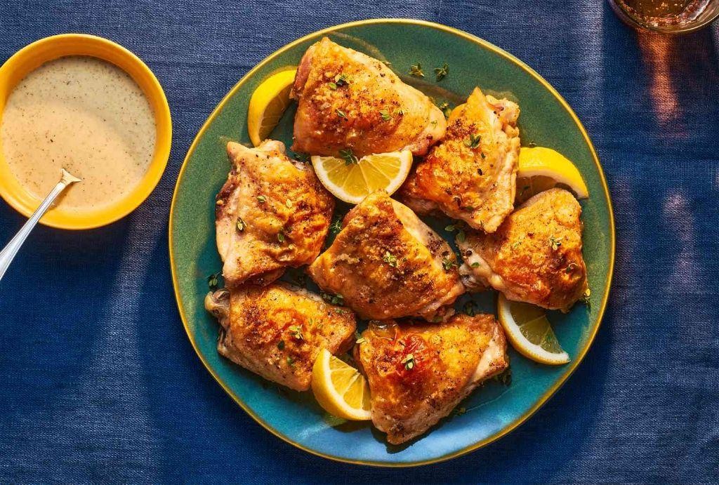 Baked Lemon Garlic Chicken