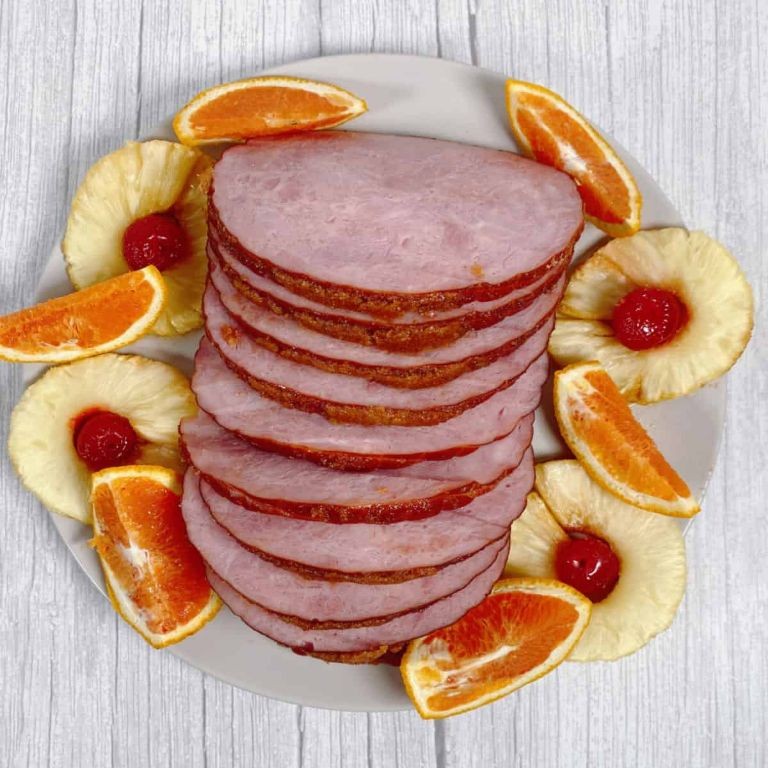 Baked Mountain Dew Ham with Pineapple Glaze