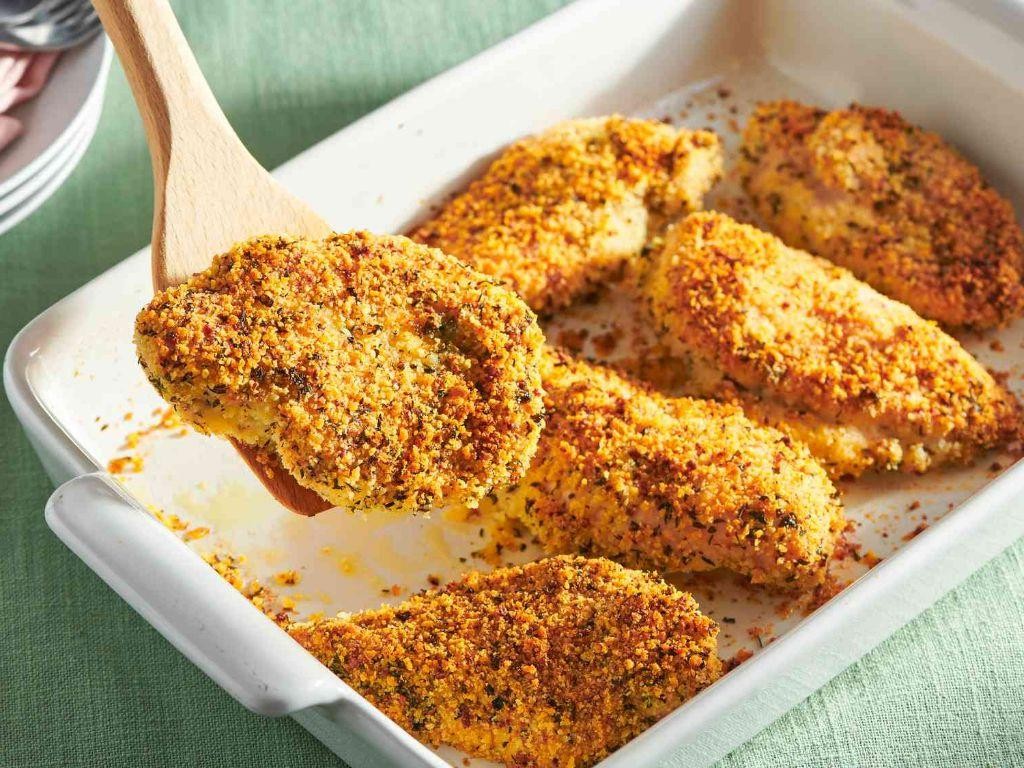 Baked Parmesan Crusted Chicken