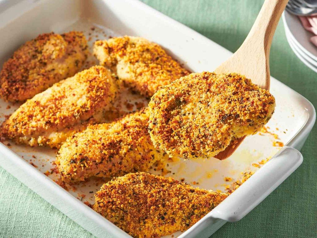 Baked Parmesan Crusted Chicken