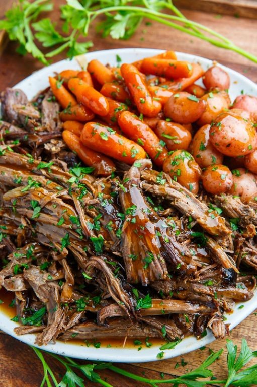 Balsamic Glazed Arm Roast
