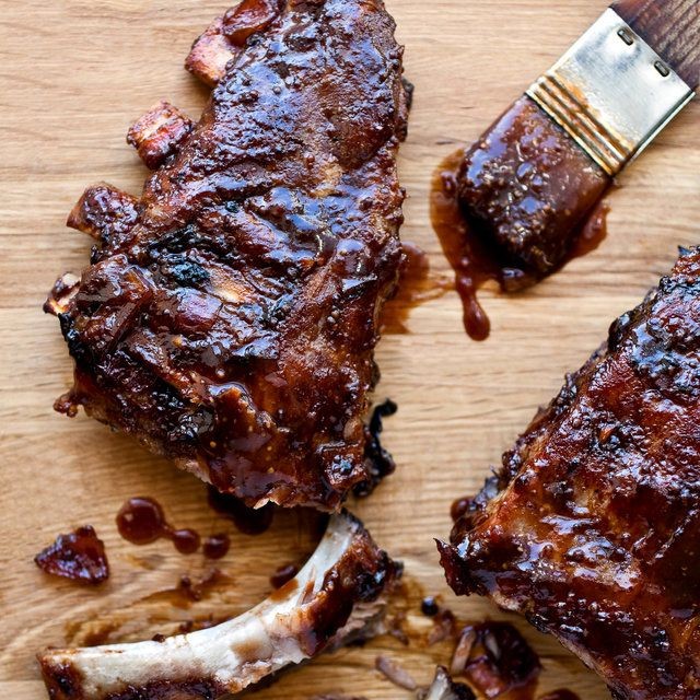 Balsamic Glazed BBQ Ribs