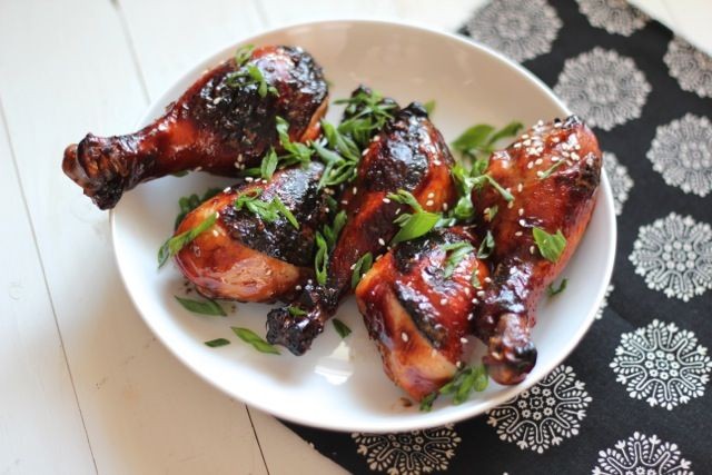 Balsamic Glazed Chicken Legs