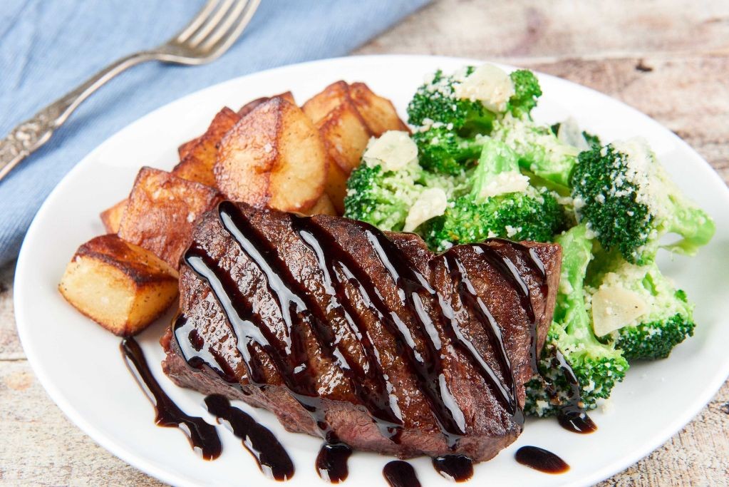 Balsamic Glazed Sirloin Steak