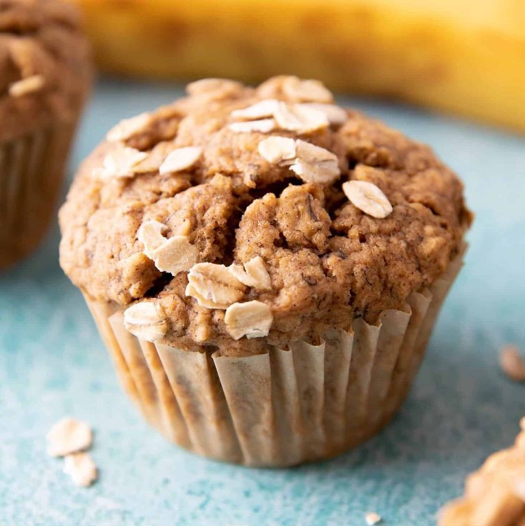 Banana Oat Gluten Free Muffins