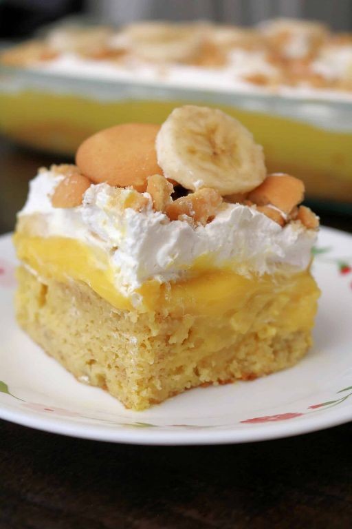 Banana Pudding Hawaiian Cake