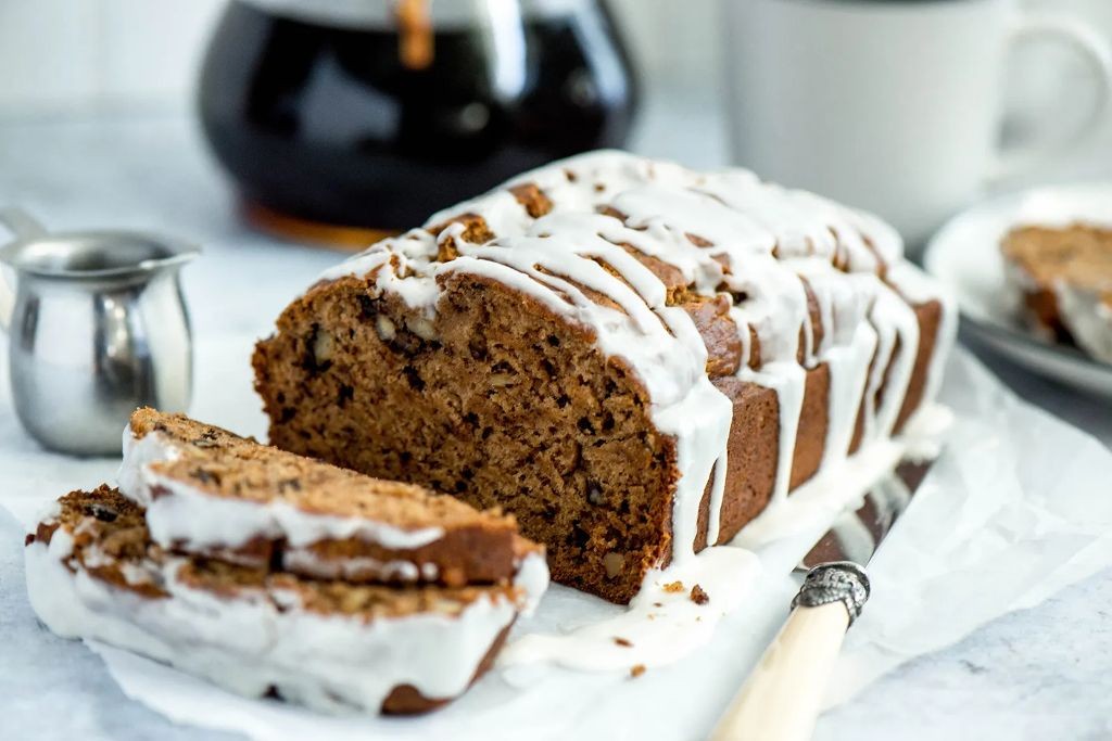 Banana Rum Bread with Appletons Glaze
