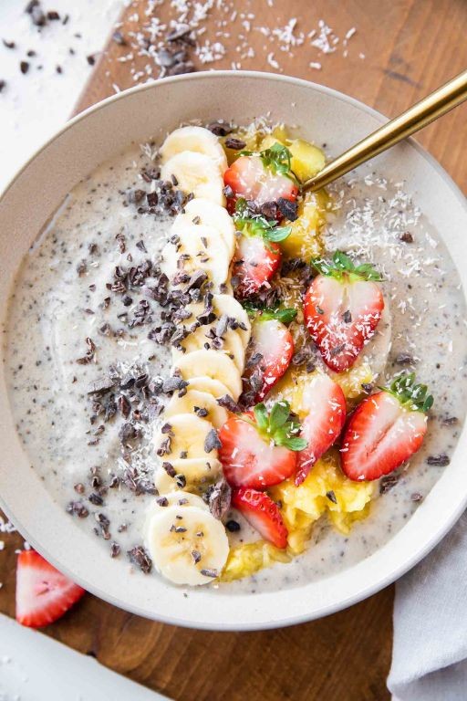 Banana Split Smoothie Bowl with Granola