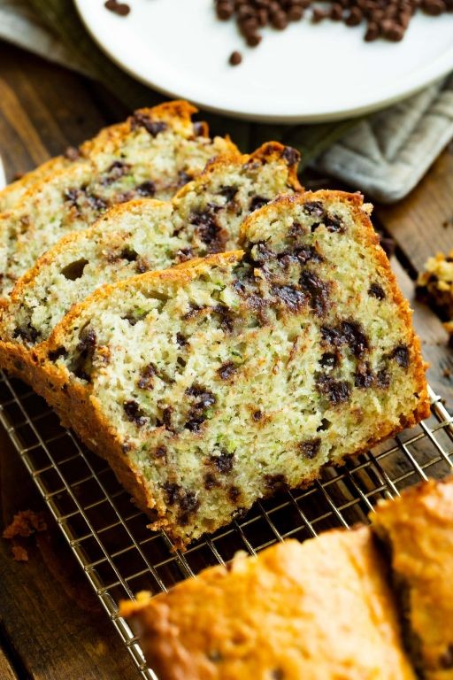 Banana Squash Bread with Chocolate Chips