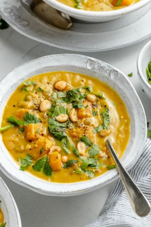 Banana Squash and Lentil Stew