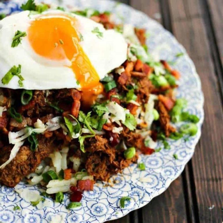 Barbacoa Breakfast Hash