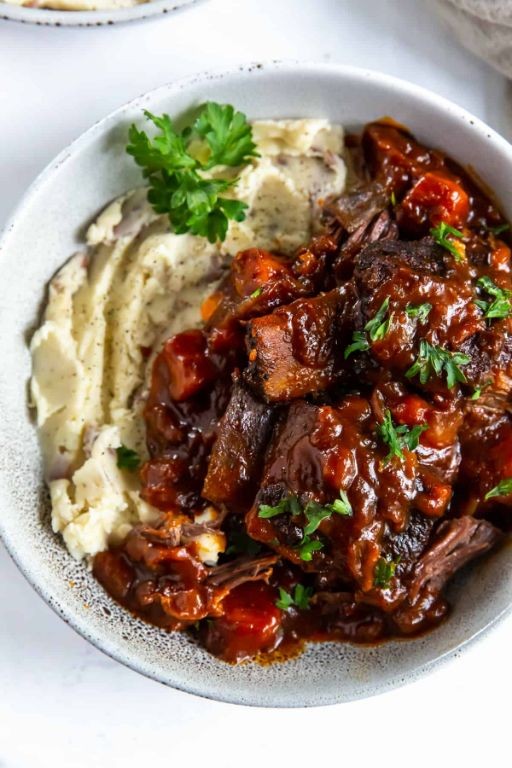 Barbecue Style Braised Short Ribs