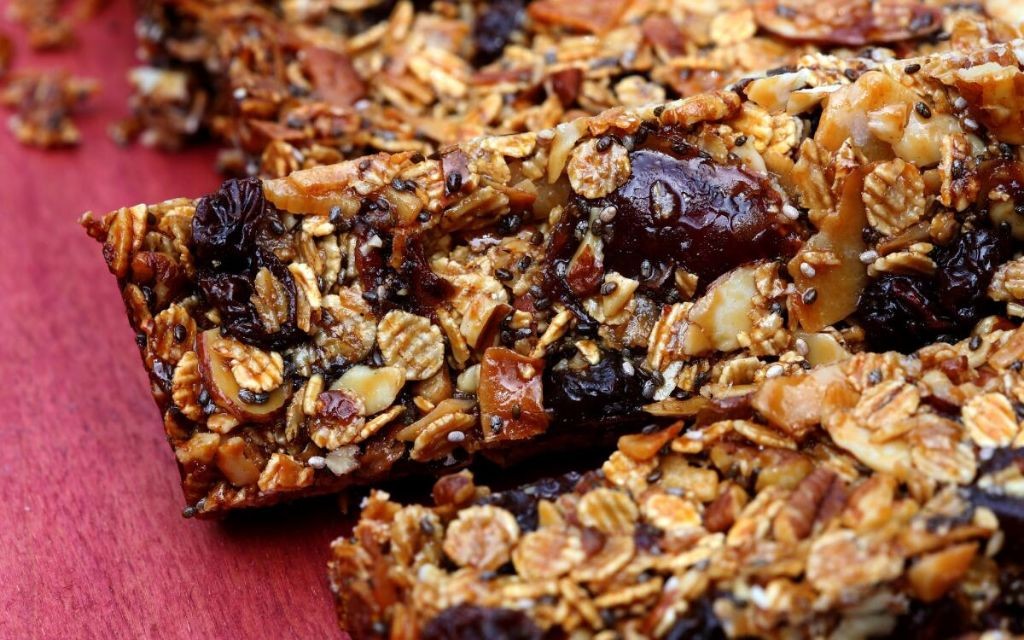 Barley Breakfast Bars with Nuts and Seeds