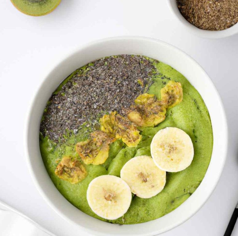 Barley and Banana Smoothie Bowl
