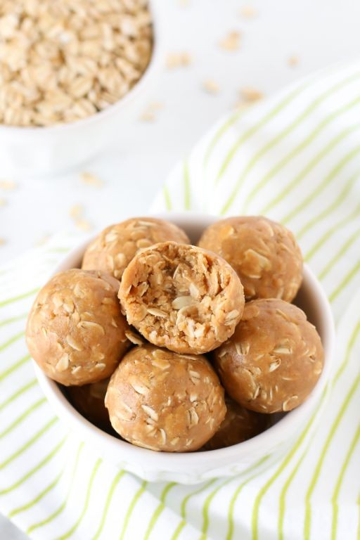 Barley and Peanut Butter Energy Bites