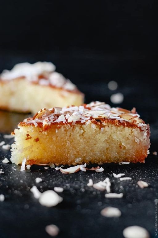 Basbousa (Semolina Cake)
