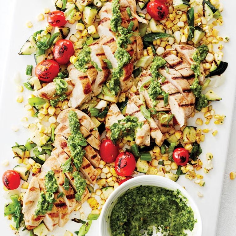 Basil Lime Grilled Chicken