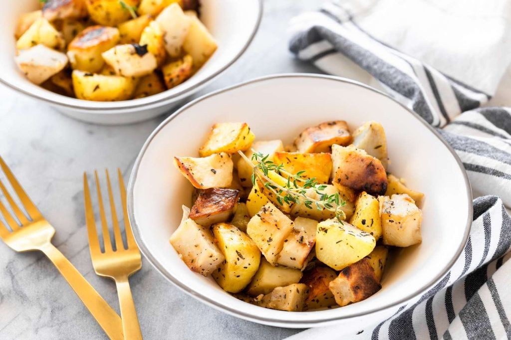 Basil Roasted Potatoes
