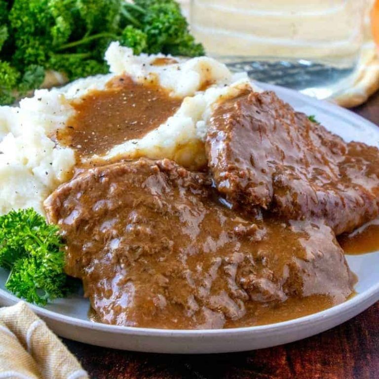 Beef Cube Steak with Gravy
