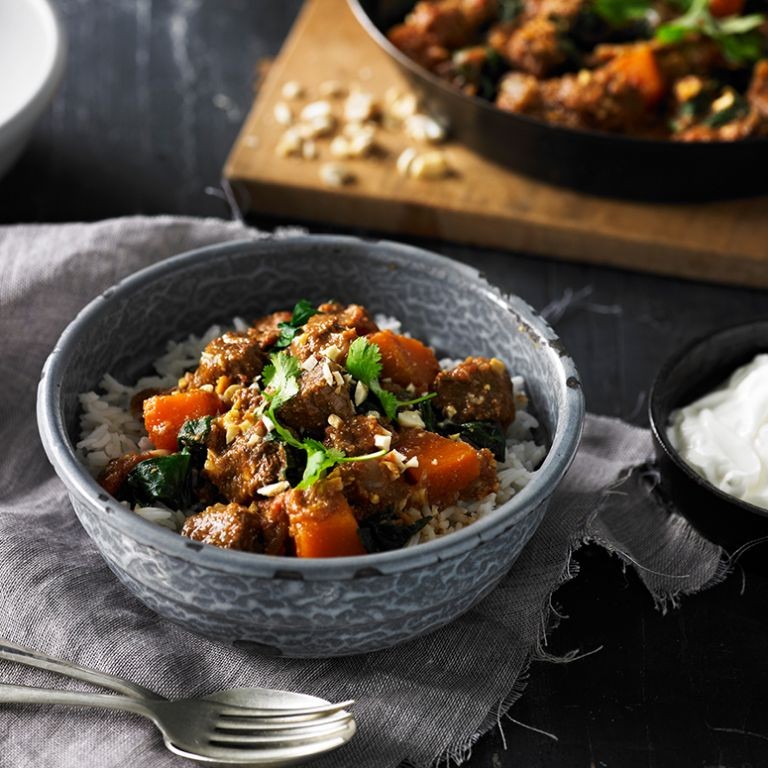 Beef Korma with Cashew Sauce