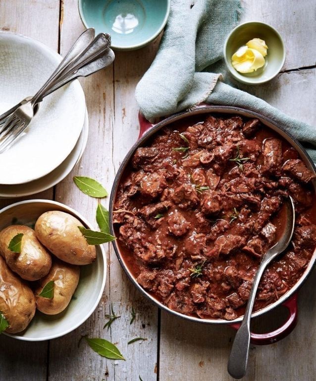Beef Stew with Porcini Mushrooms