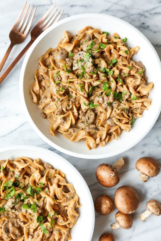 Beef Stroganoff One Pot Pasta