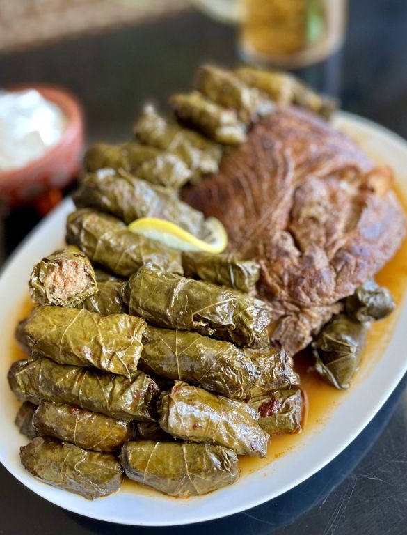 Beef Stuffed Grape Leaves