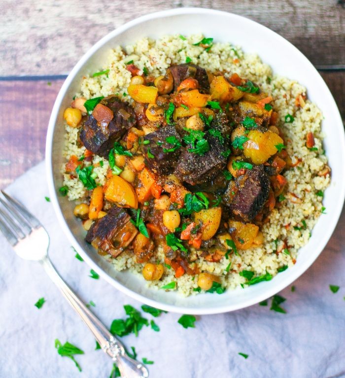 Beef and Apricot Tagine